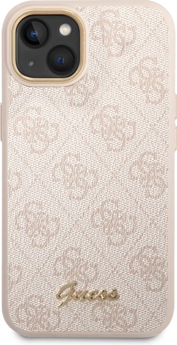 GUESS iPhone 14 Plus Hardcase - Roze - 3666339065331