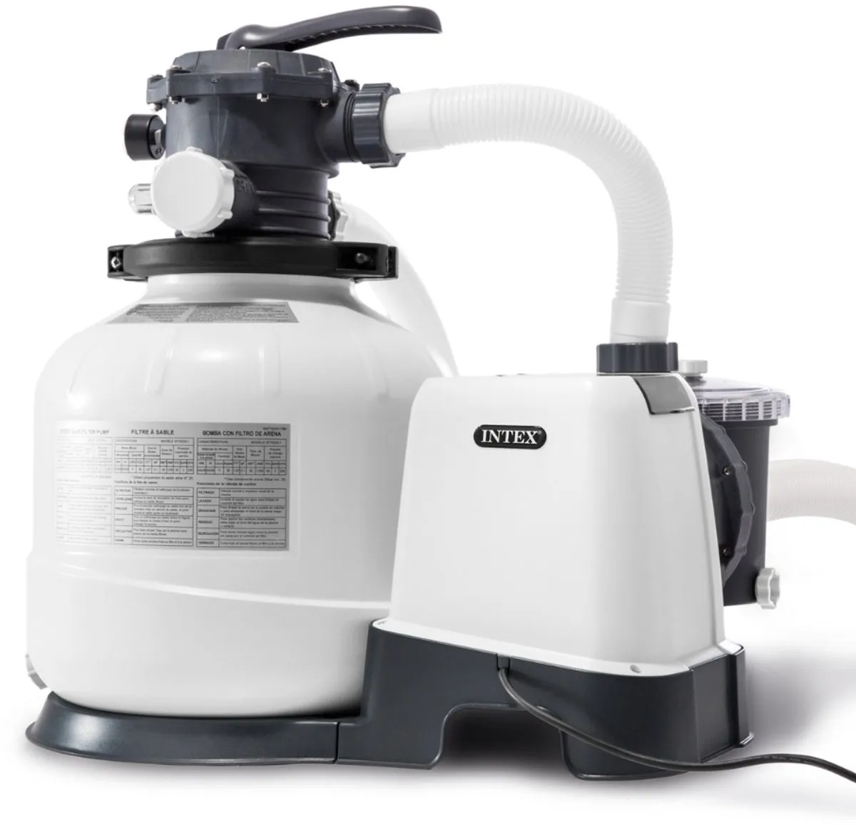 Intex Ultra XTR Frame Opzetzwembad 732cm - 47.241L - Donkergrijs