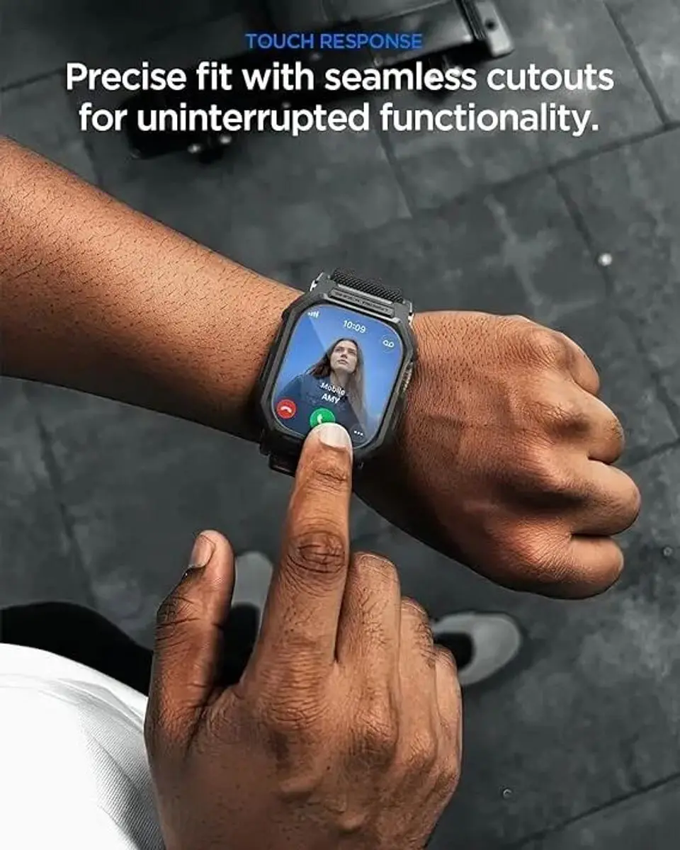 Spigen Lite Fit Pro Hoesje Apple Watch Ultra 3/2/1 - Zwart