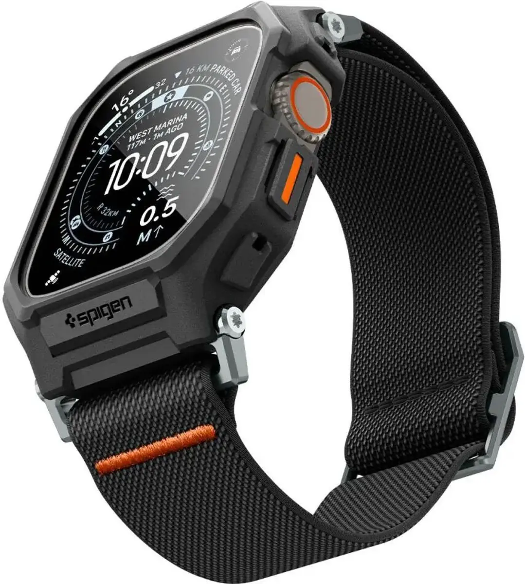 Spigen Lite Fit Pro Hoesje Apple Watch Ultra 3/2/1 - Zwart