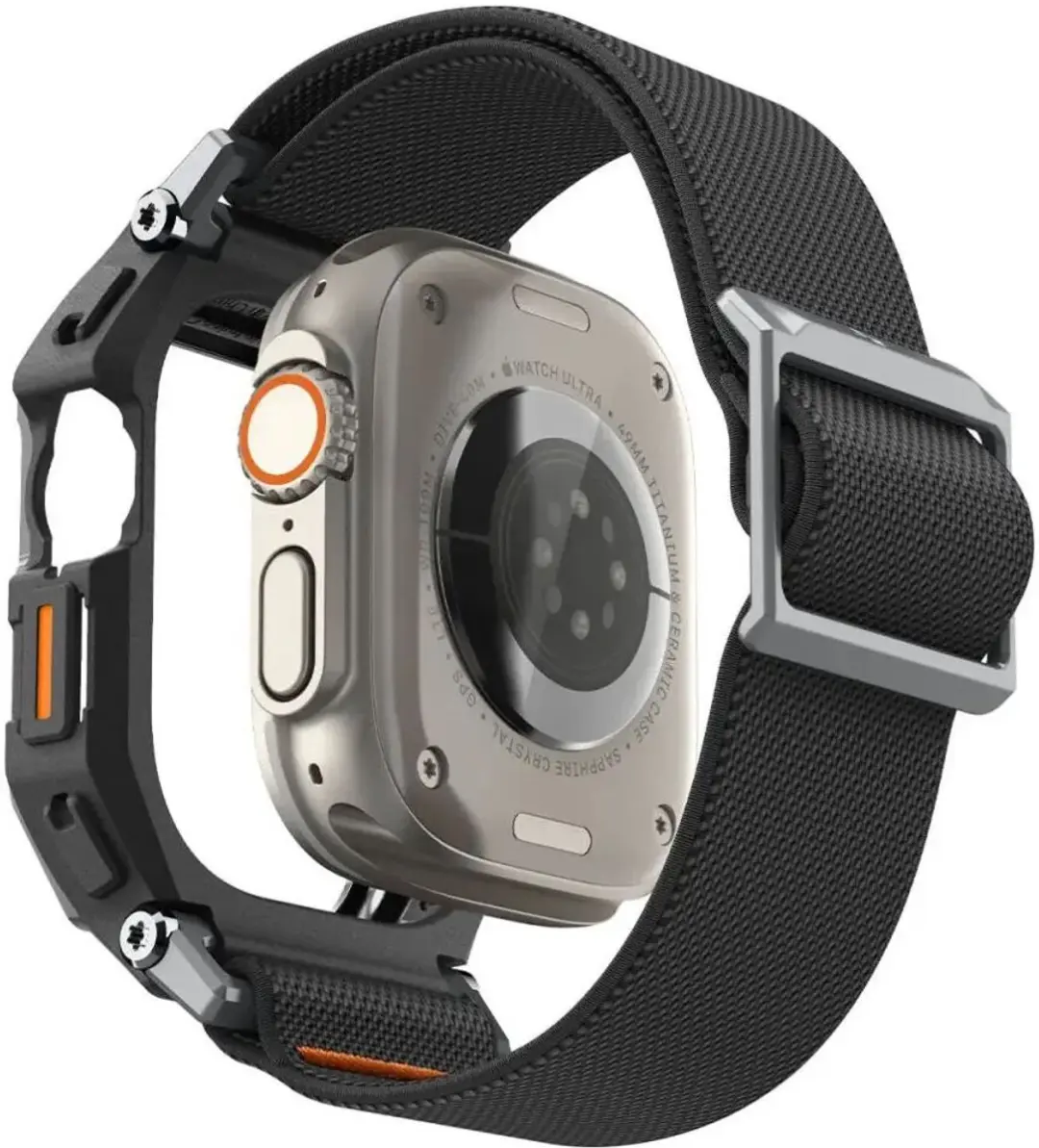 Spigen Lite Fit Pro Hoesje Apple Watch Ultra 3/2/1 - Zwart