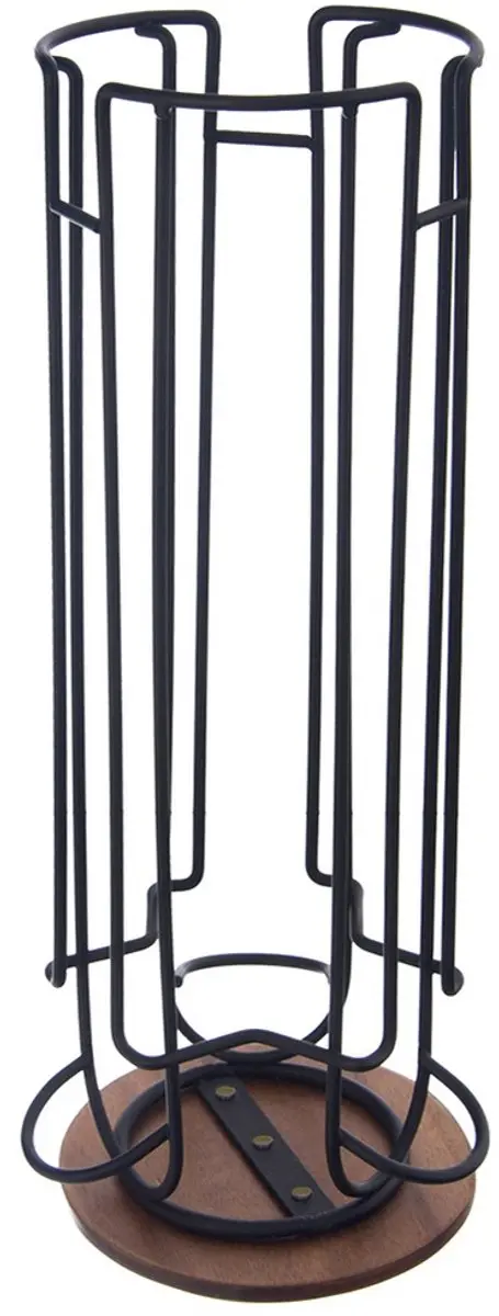 Orion Radka Serie Draaiende Capsulehouder 18 Stuks - Zwart