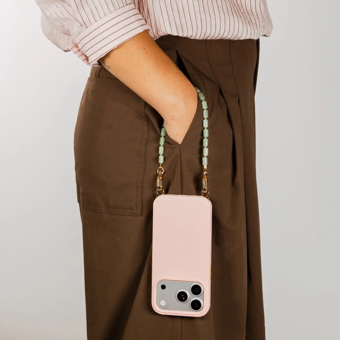 Selencia Hoesje iPhone SE/8/7 - MagSafe - Roze - afbeelding 6 van 6