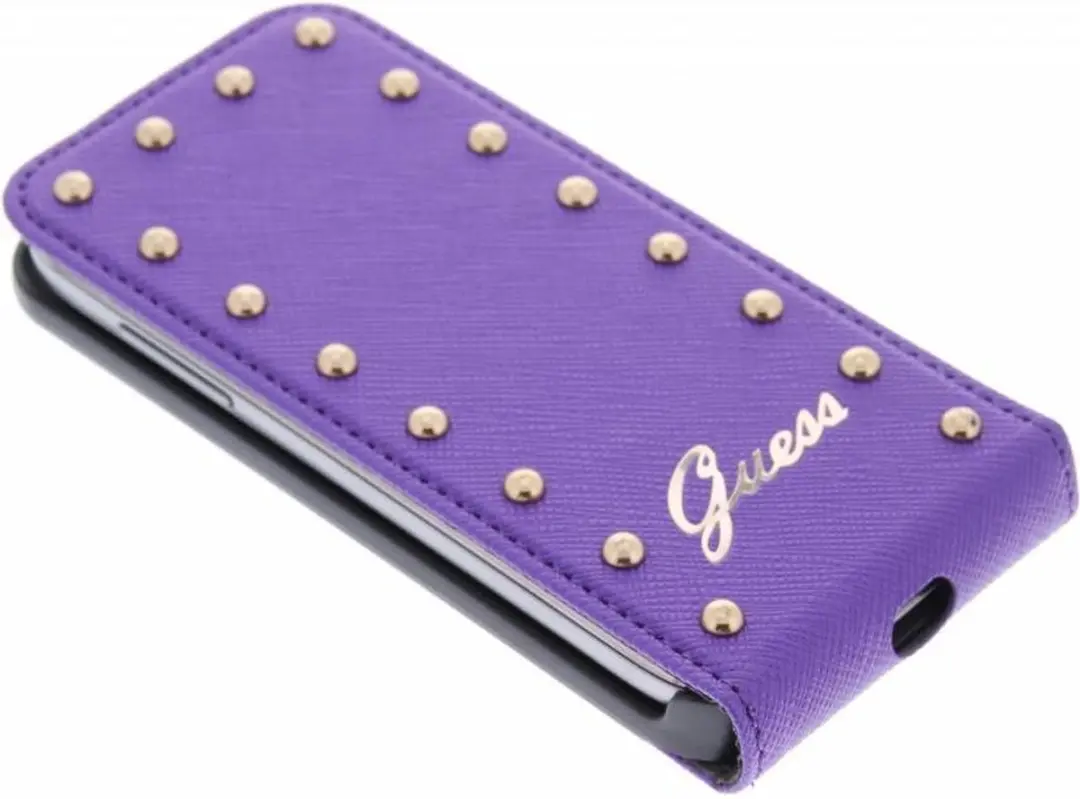 GUESS Studded Flip Case i919032883503 - Paars