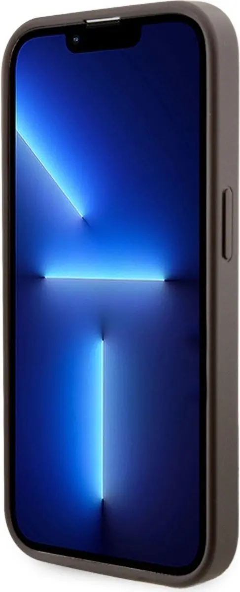 GUESS 4G Printed Stripe Back Case - iPhone 14 Pro Max - Bruin - afbeelding 6 van 6