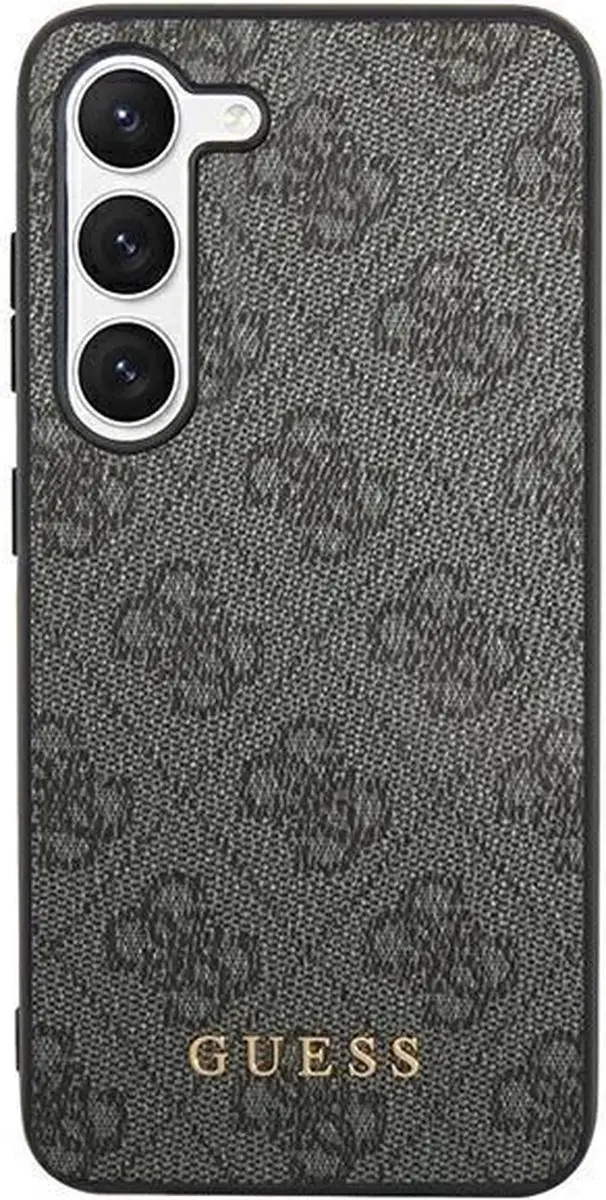 Guess GUHCS24LG4GFGR Back Case - Samsung Galaxy S24 Ultra - Grijs - afbeelding 6 van 6
