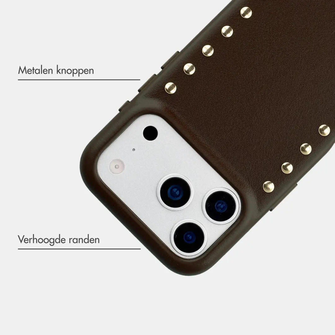 Selencia Hoesje iPhone 17 Pro Cacao Crush - MagSafe