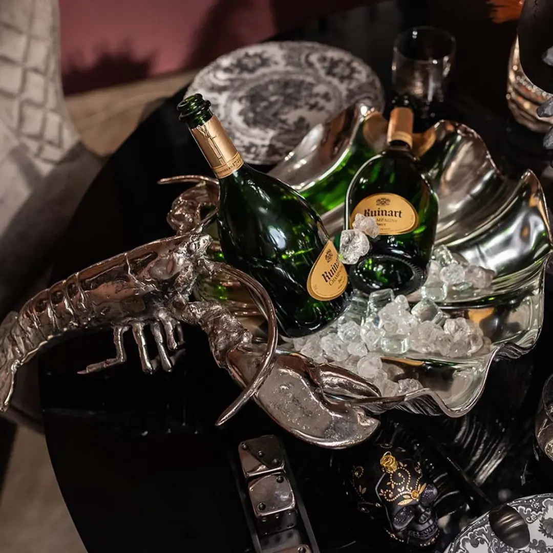 Kare Wijnkoeler Lobster - Zilver