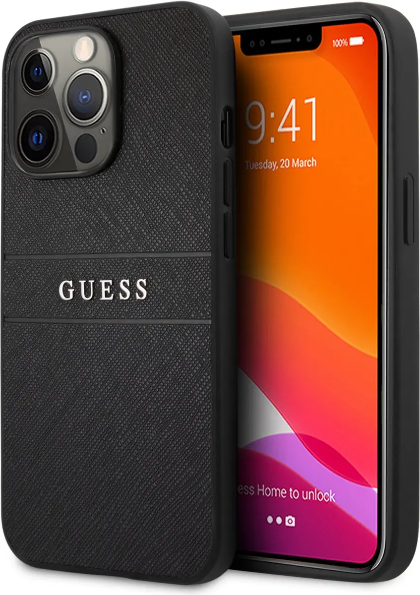 GUESS Saffiano Backcase
