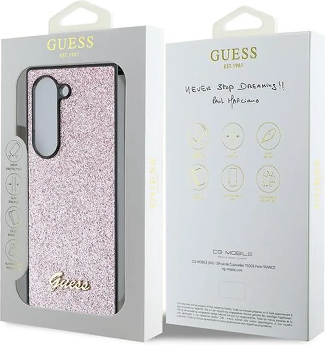 GUESS Beschermhoes Samsung Galaxy Z Fold 6 - Roze - afbeelding 6 van 6