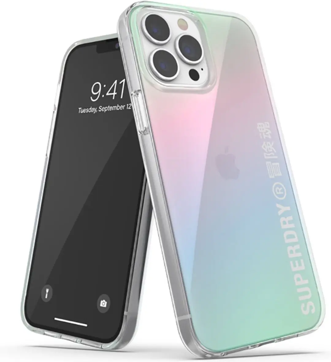 Superdry Clear Series TPU Hoesje iPhone 13 Pro Max - Meerkleurig