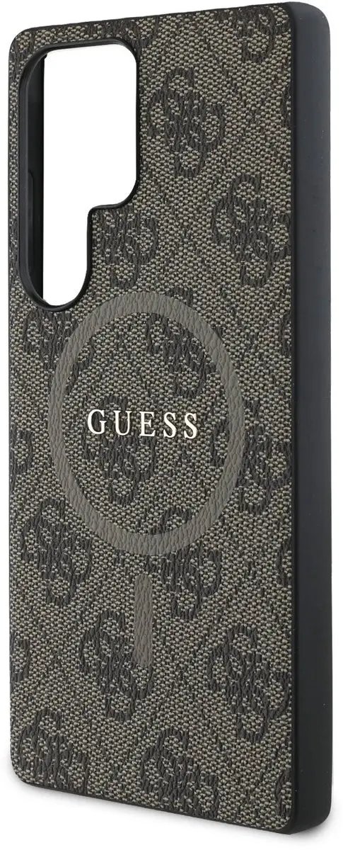 Guess PU Leer Hoes Samsung Galaxy S25 Ultra - MagSafe - 13279 - Bruin