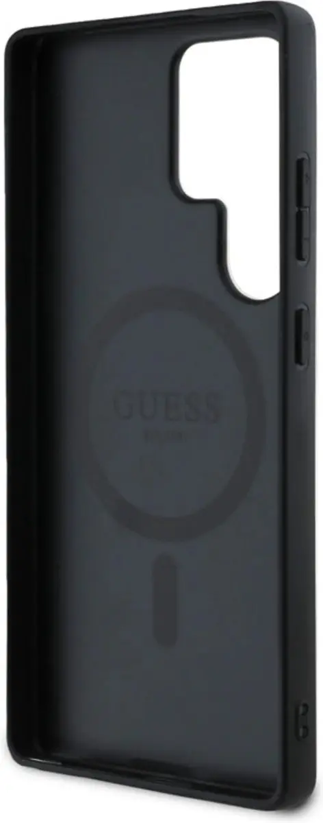 Guess PU Leer Hoes Samsung Galaxy S25 Ultra - MagSafe - 13279 - Bruin