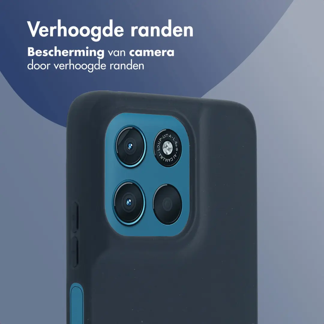 Imoshion Hoesje Motorola Moto G57 Power - Donkerblauw