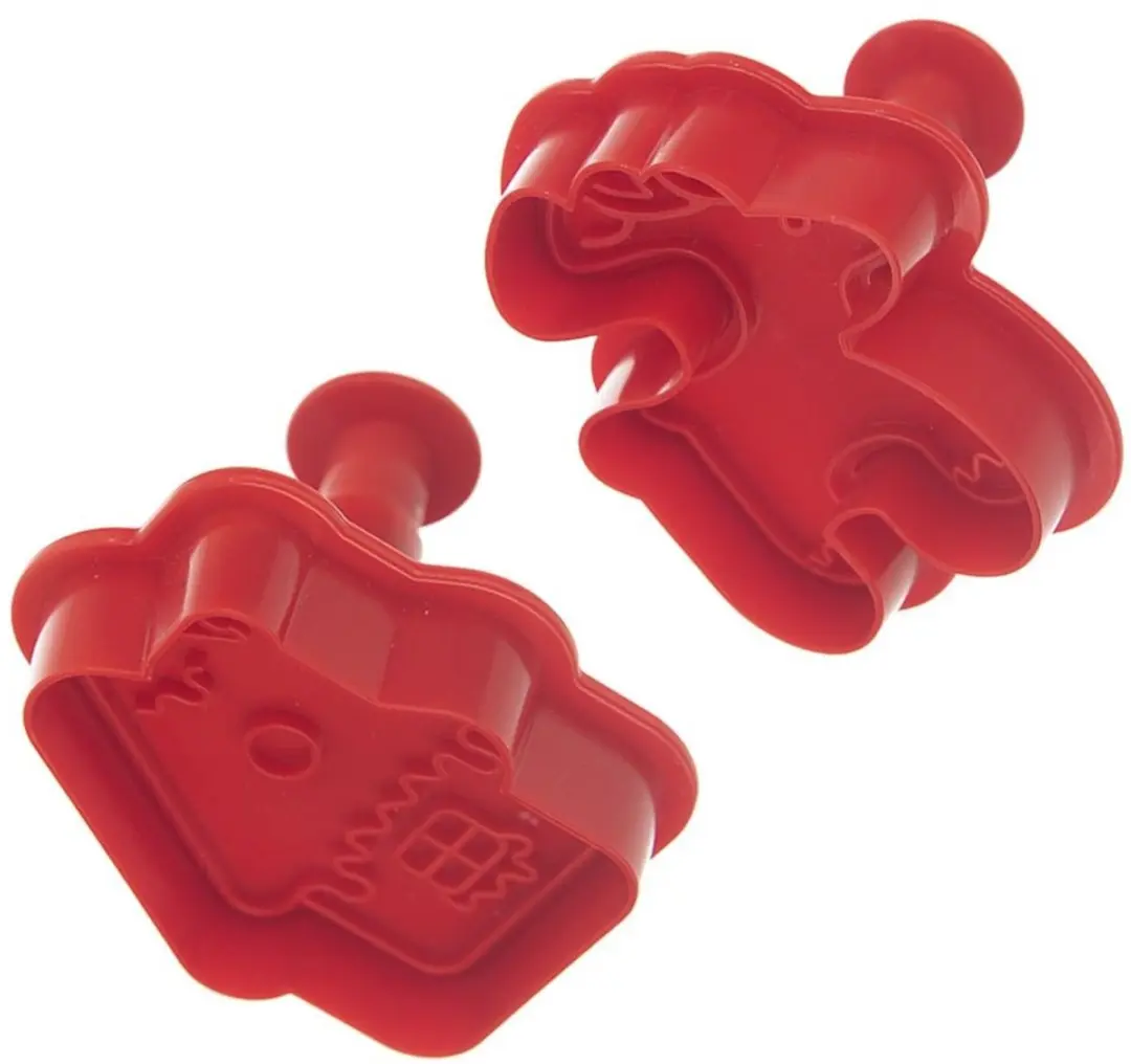 Orion Kerst Koekjesuitstekers Set - 4 Stuks - Duurzaam