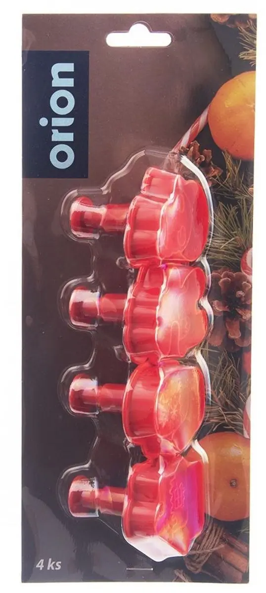 Orion Kerst Koekjesuitstekers Set - 4 Stuks - Duurzaam - afbeelding 6 van 6
