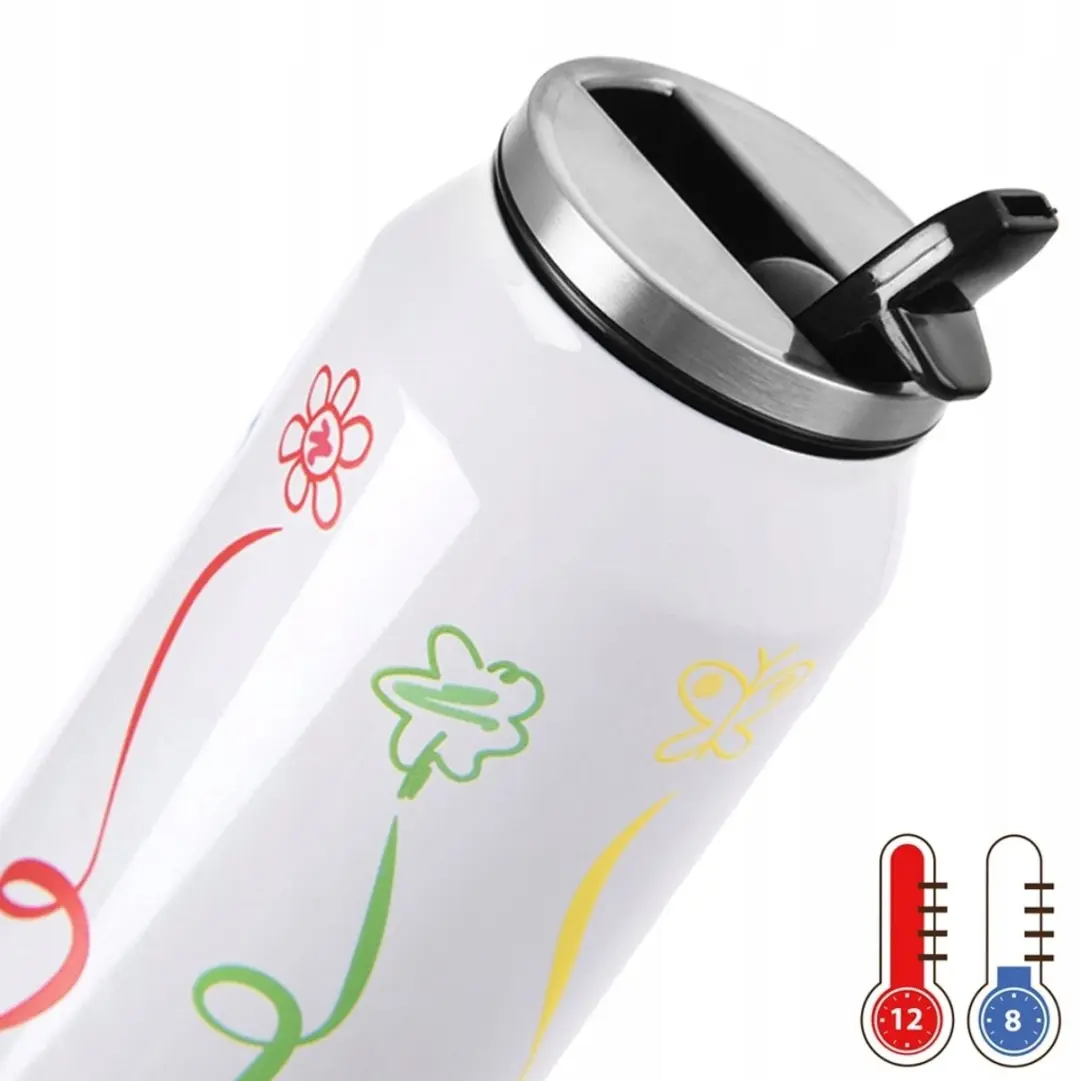 Orion Thermosbeker 500ml Multicolor - Vacuümgeïsoleerd