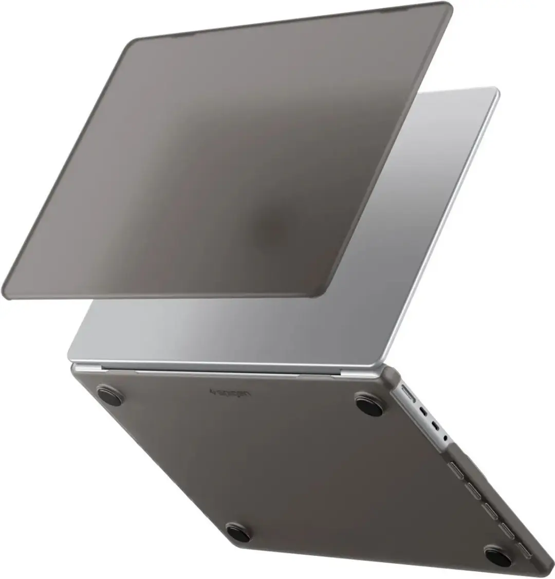 Spigen Air Skin Hoes MacBook Pro 14 Zwart
