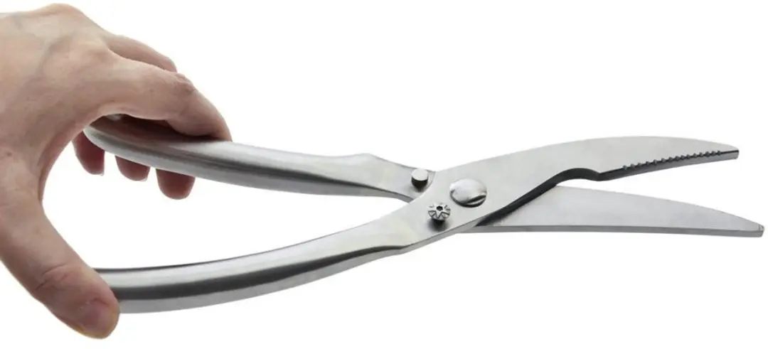 Orion Stalen Kippenschaar 25cm - Roestvrijstaal