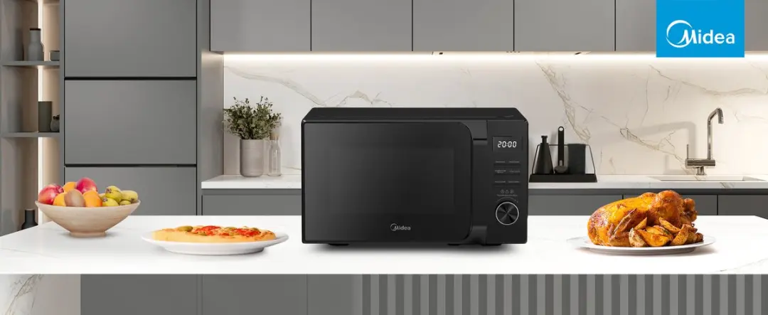 Midea MM20CF2EBK Magnetron 20L - 700W - Zwart