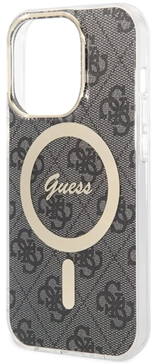 GUESS IML 4G Back Case - iPhone 15 Pro - Grijs