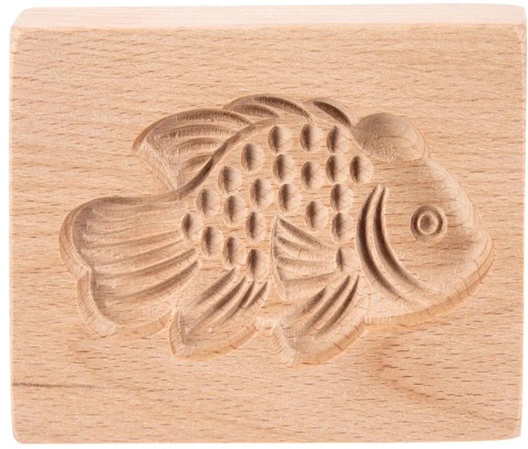 Orion Houten Vis Koekjesvorm 10x8cm