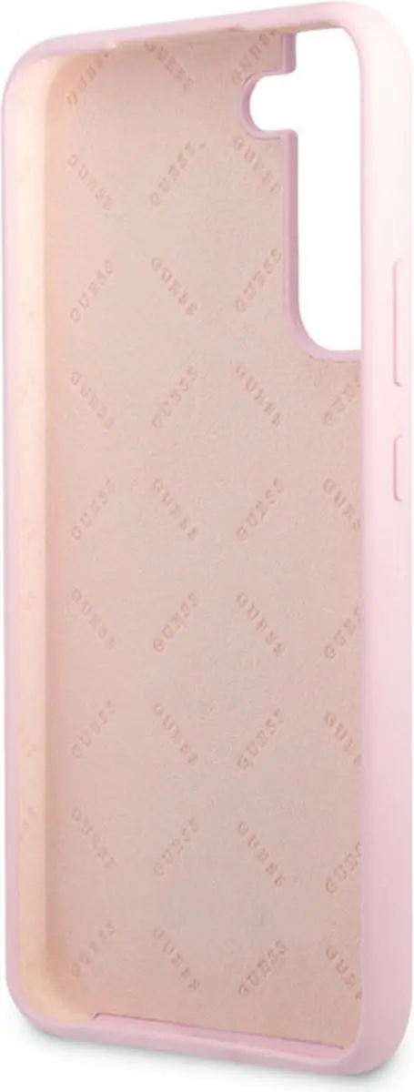Guess Silicone Retro Hoesje S22+ Lavendel
