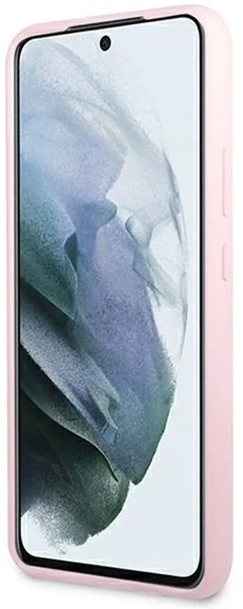 Guess Silicone Retro Hoesje S22+ Lavendel
