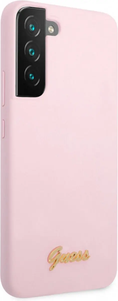 Guess Silicone Retro Hoesje S22+ Lavendel