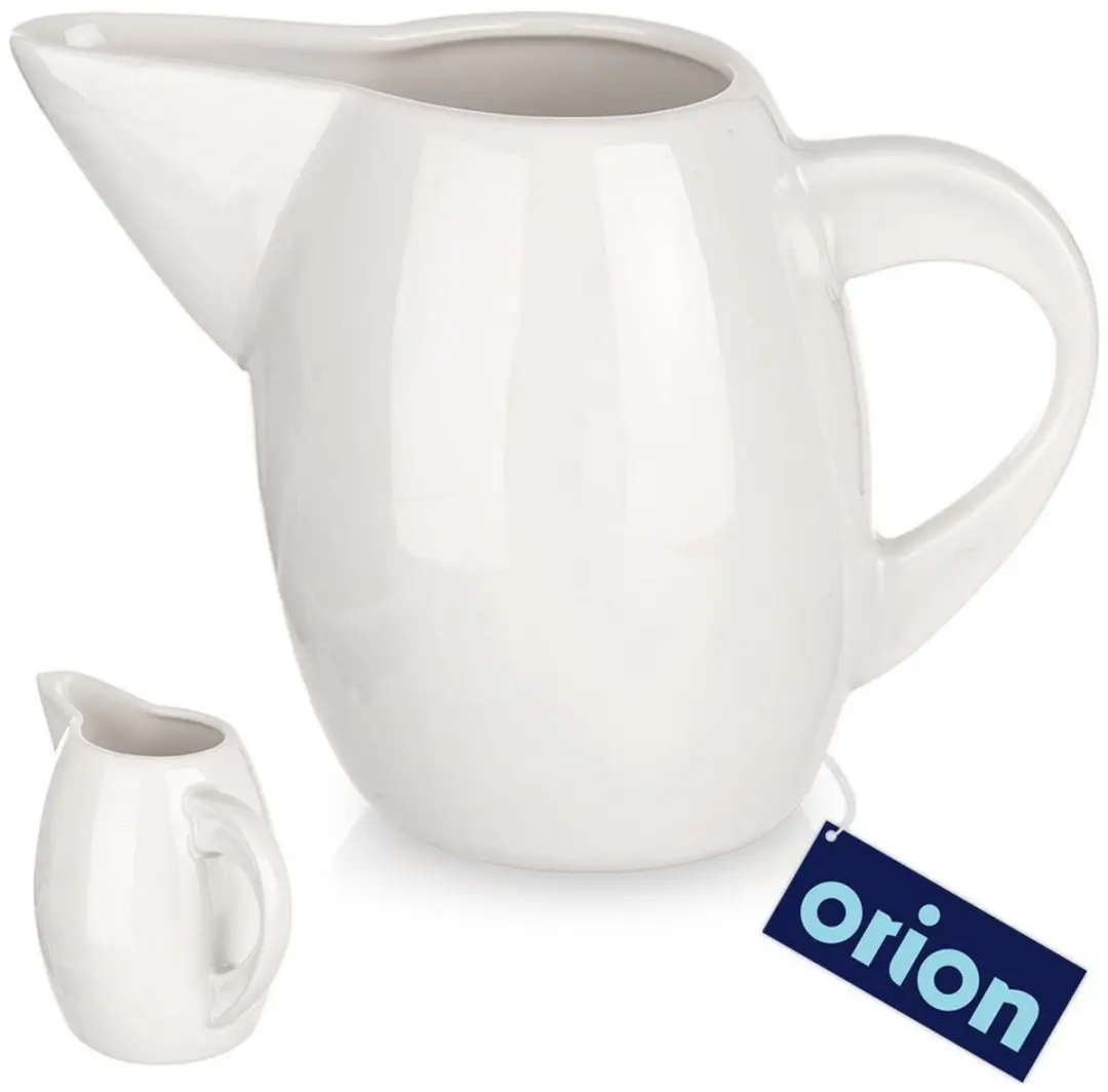 Orion Mona Porseleinen Melkkannetje 200ml - Wit