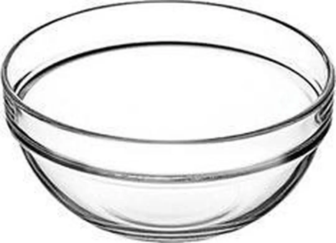 Orion Glazen Saladeschaal 26cm 3,6L - Transparant