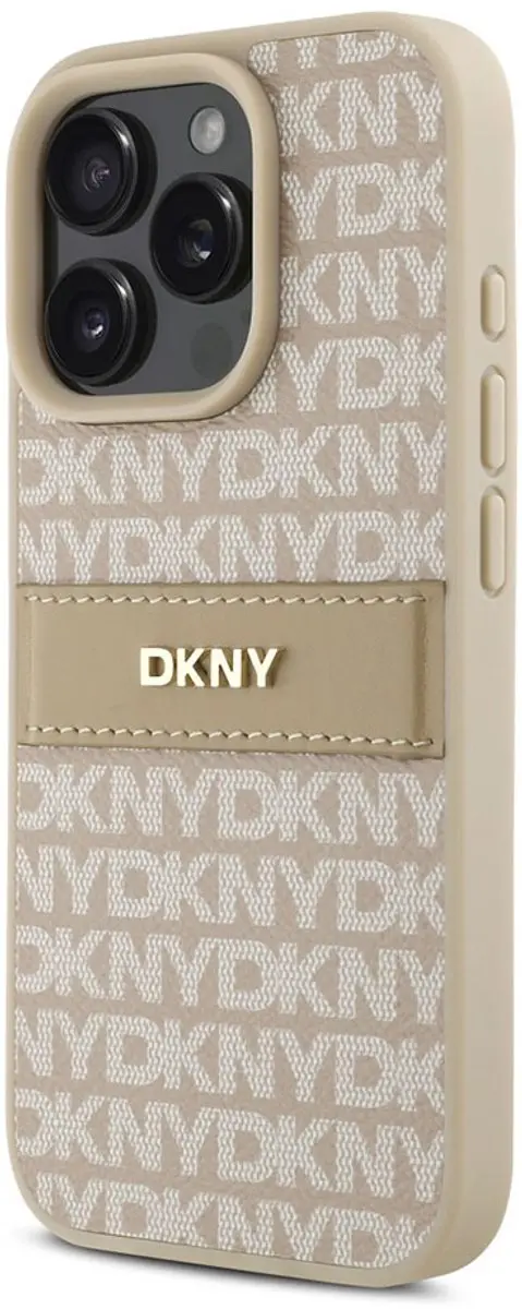 DKNY DKHCP16XPRTHSLP Hoesje iPhone 16 Pro Max - Roze