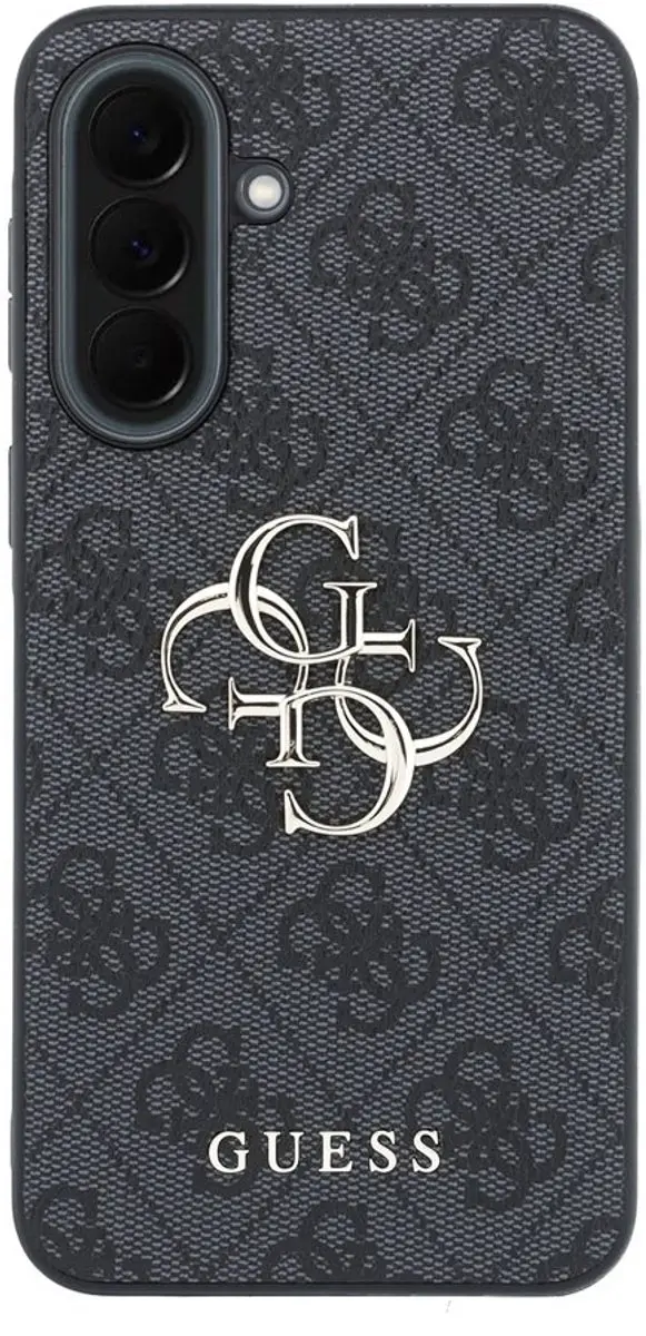 GUESS Hoesje Samsung Galaxy A37 - PU Leren Grijs - 14938