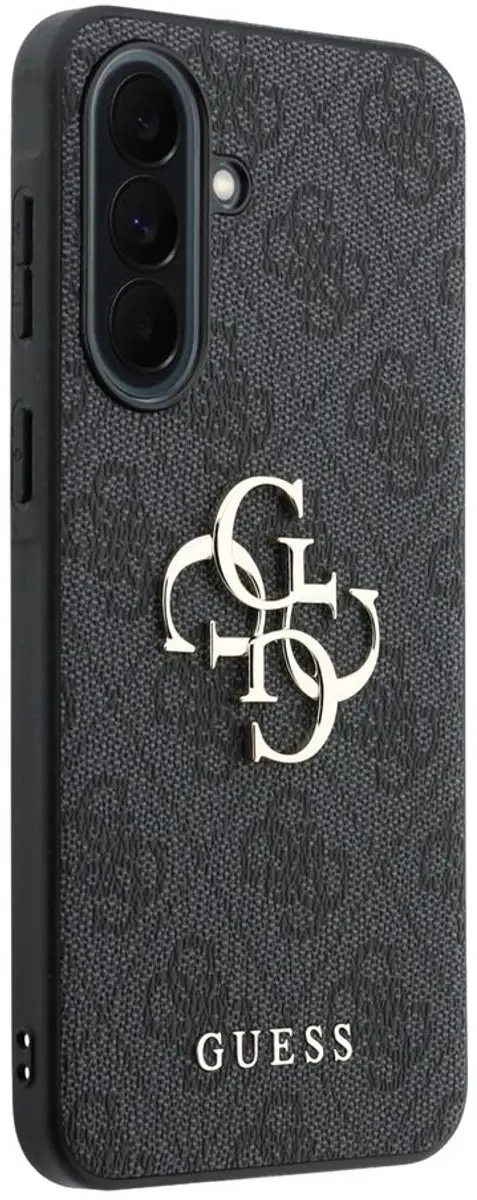 GUESS Hoesje Samsung Galaxy A37 - PU Leren Grijs - 14938