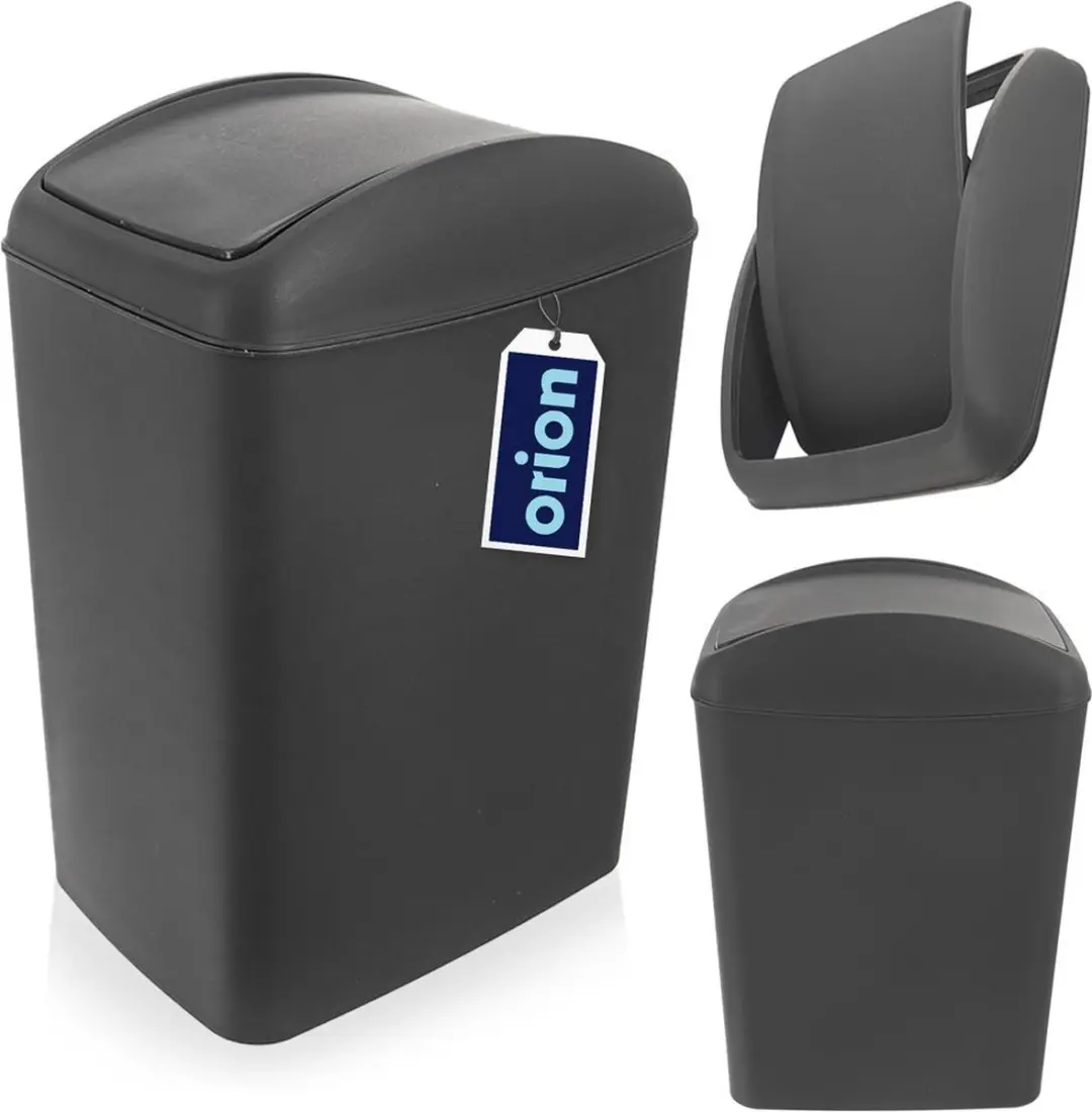 Orion Plastic Prullenbak 5L - Grijs
