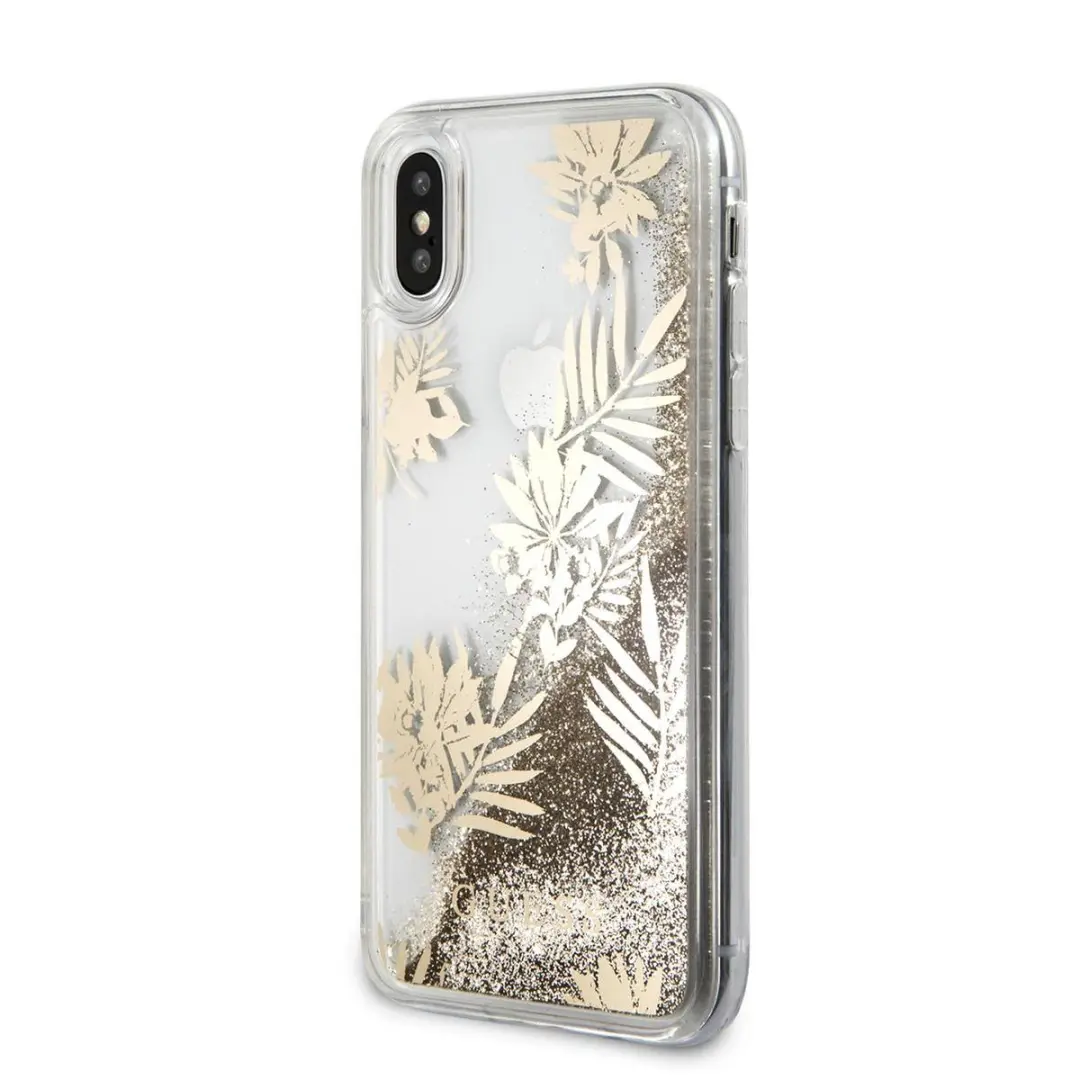 GUESS iPhone Xs/X Hoesje S212-4 - Goud