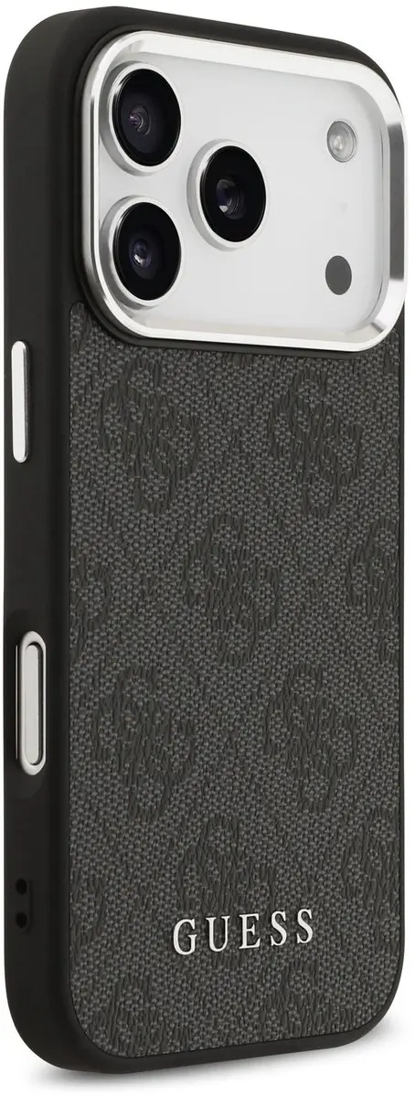 GUESS 4G Backcover iPhone 17 Pro - MagSafe - Zwart