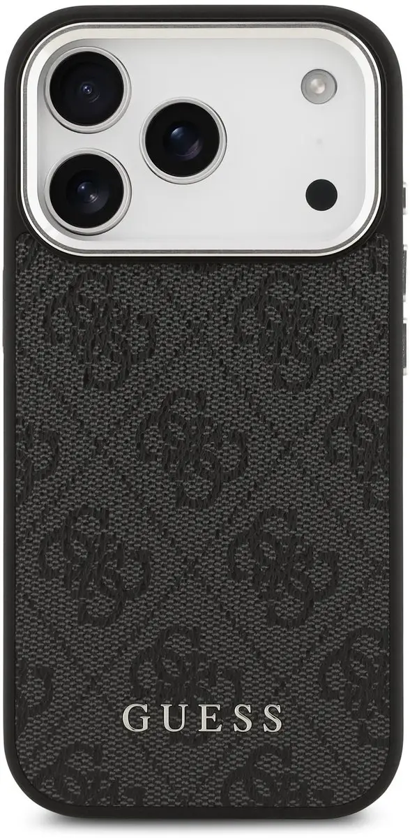 GUESS 4G Backcover iPhone 17 Pro - MagSafe - Zwart