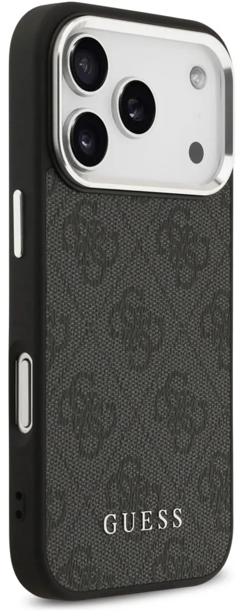 GUESS 4G Backcover iPhone 17 Pro - MagSafe - Zwart