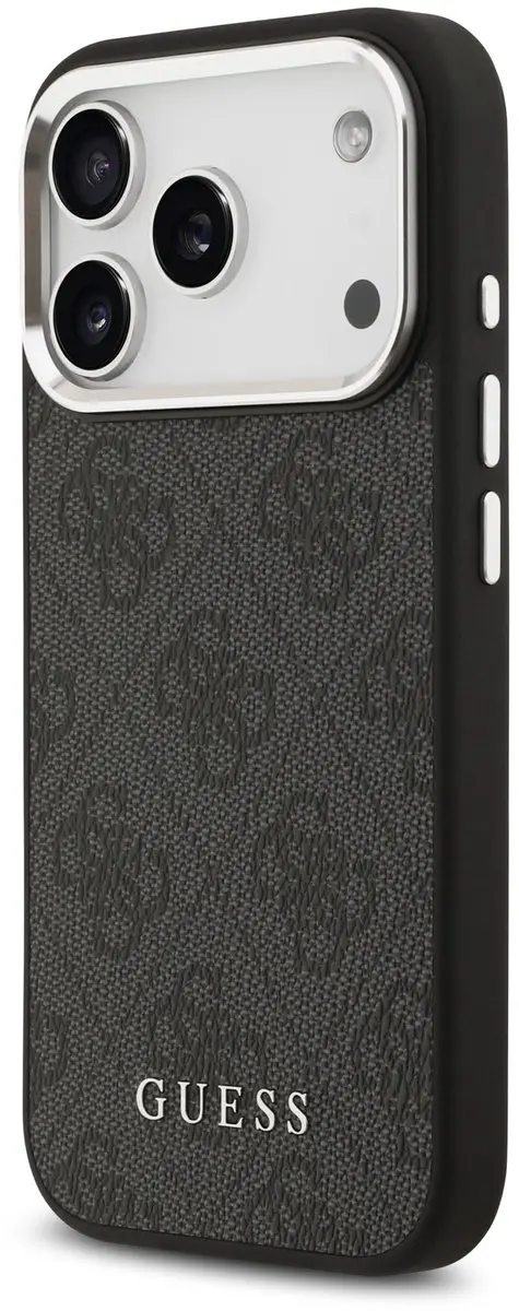GUESS 4G Backcover iPhone 17 Pro - MagSafe - Zwart - afbeelding 6 van 6