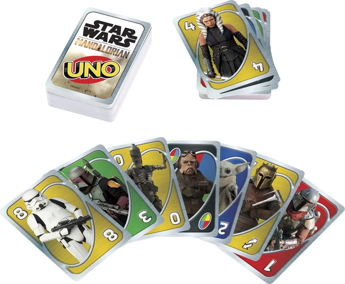 Mattel UNO Star Wars The Mandalorian Kaartspel HJR23