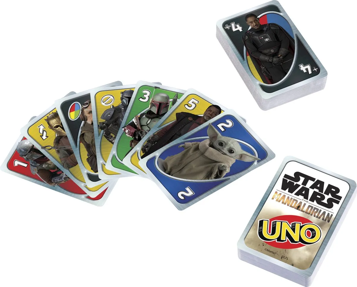 Mattel UNO Star Wars The Mandalorian Kaartspel HJR23