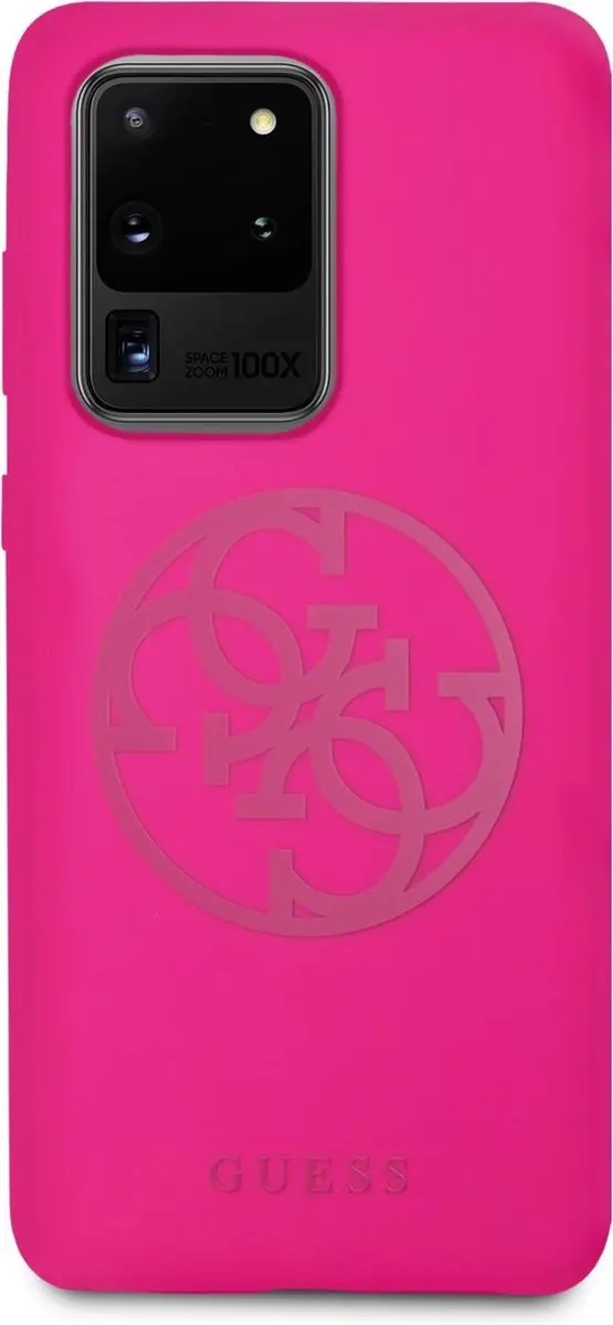 Guess GUHCS69LS4GFU Hoesje - Samsung Galaxy S20 Ultra - Roze