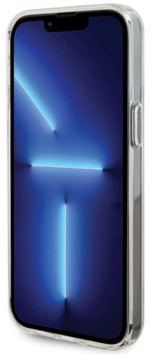 GUESS IML Faceted Mirror Disco Hoes - iPhone 15 Pro Max - Regenboog
