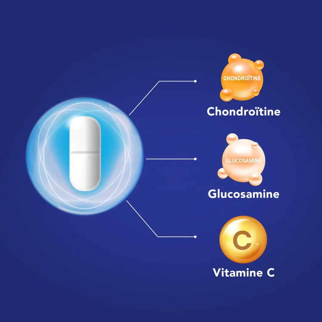 Osteoplus Care Glucosamine Chondroïtine Vitamine C 180 Tabletten