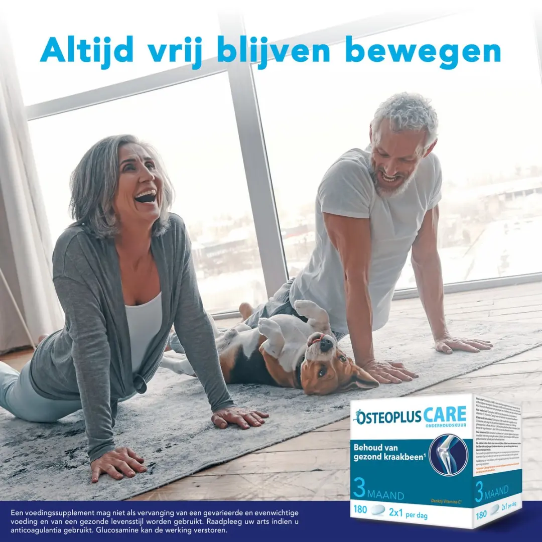 Osteoplus Care Glucosamine Chondroïtine Vitamine C 180 Tabletten