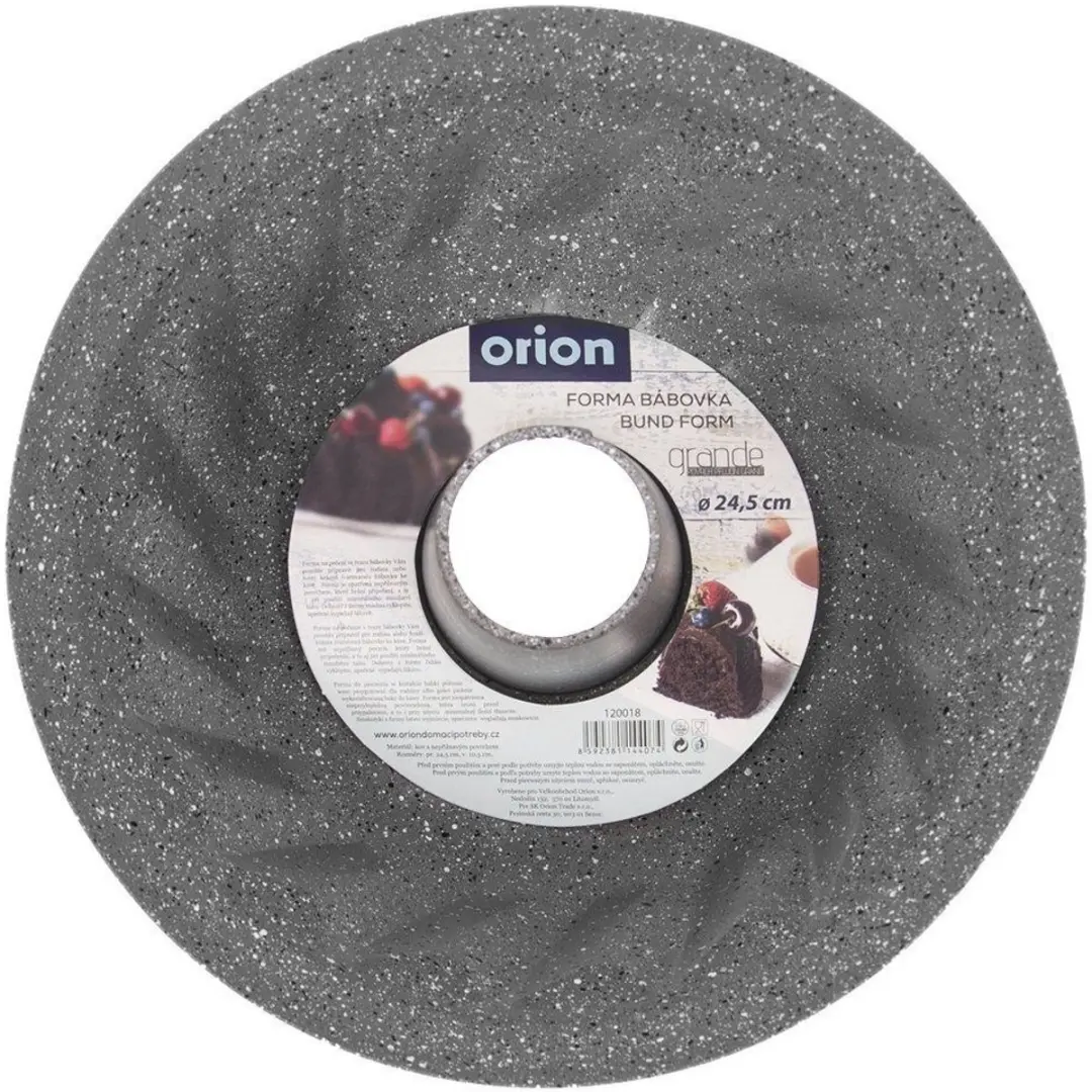 Orion Grande Granieten Bakvorm 24,5cm - Grijs