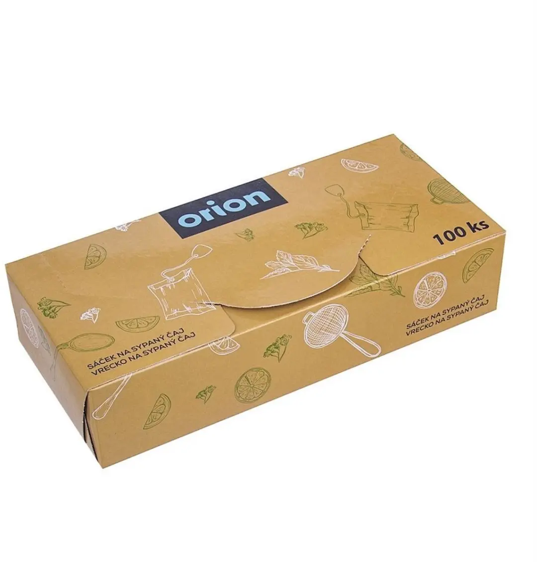 Orion Theezakjes 100 Stuks - 7x5,5cm Wit