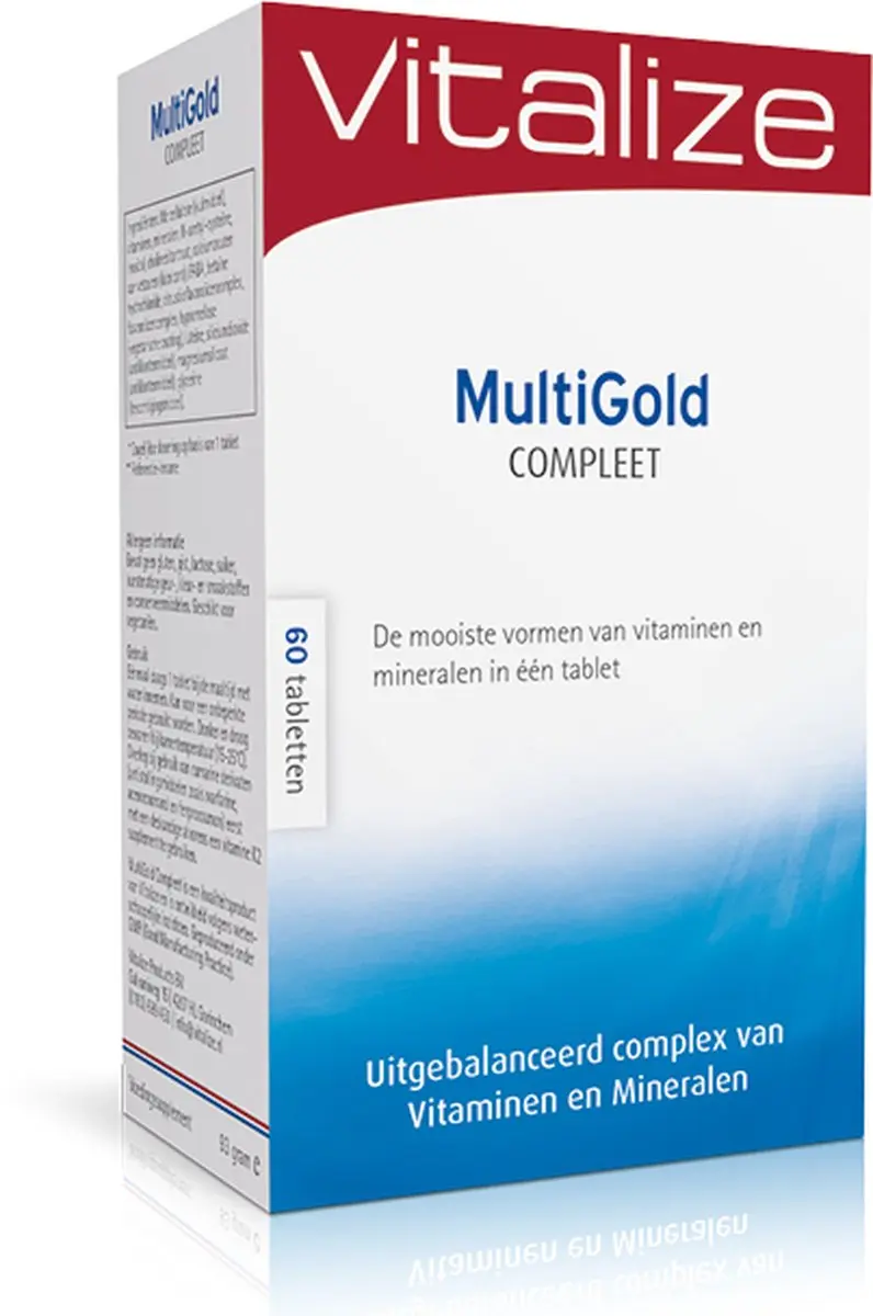 Vitalize MultiGold Compleet 60 tabletten