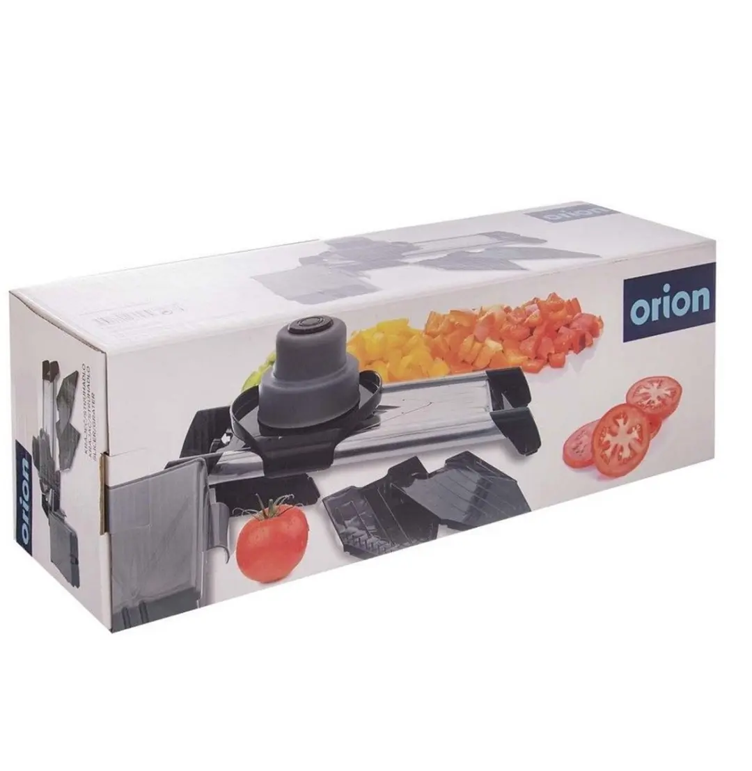 Orion Keuken Groentesnijder - Grijs/Zwart